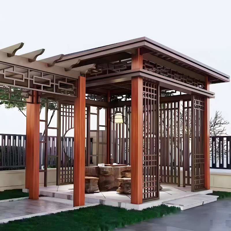 Kunstpergola aus Aluminiumlegierung