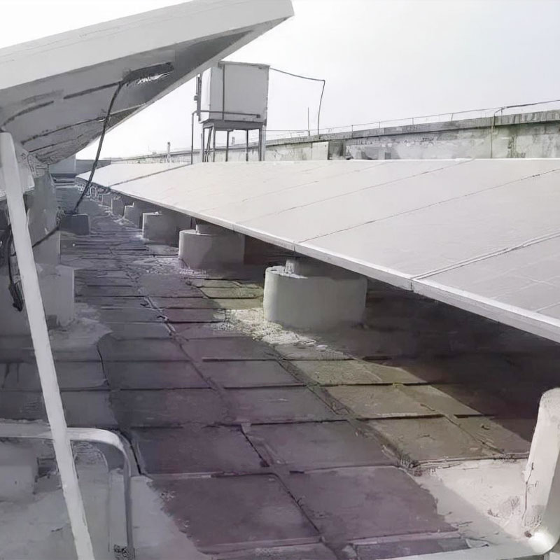 Solarhalterung für Flachdach