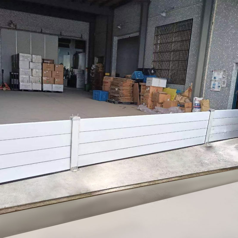Hochwasserschutztafel für Werkstätten und Fabriken