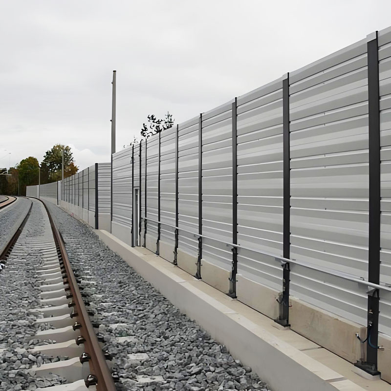 Eisenbahnschallschutzwand