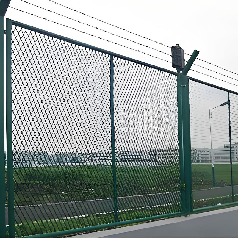 Y-förmiger Stacheldraht-Gefängnis-Flughafenzaun-01